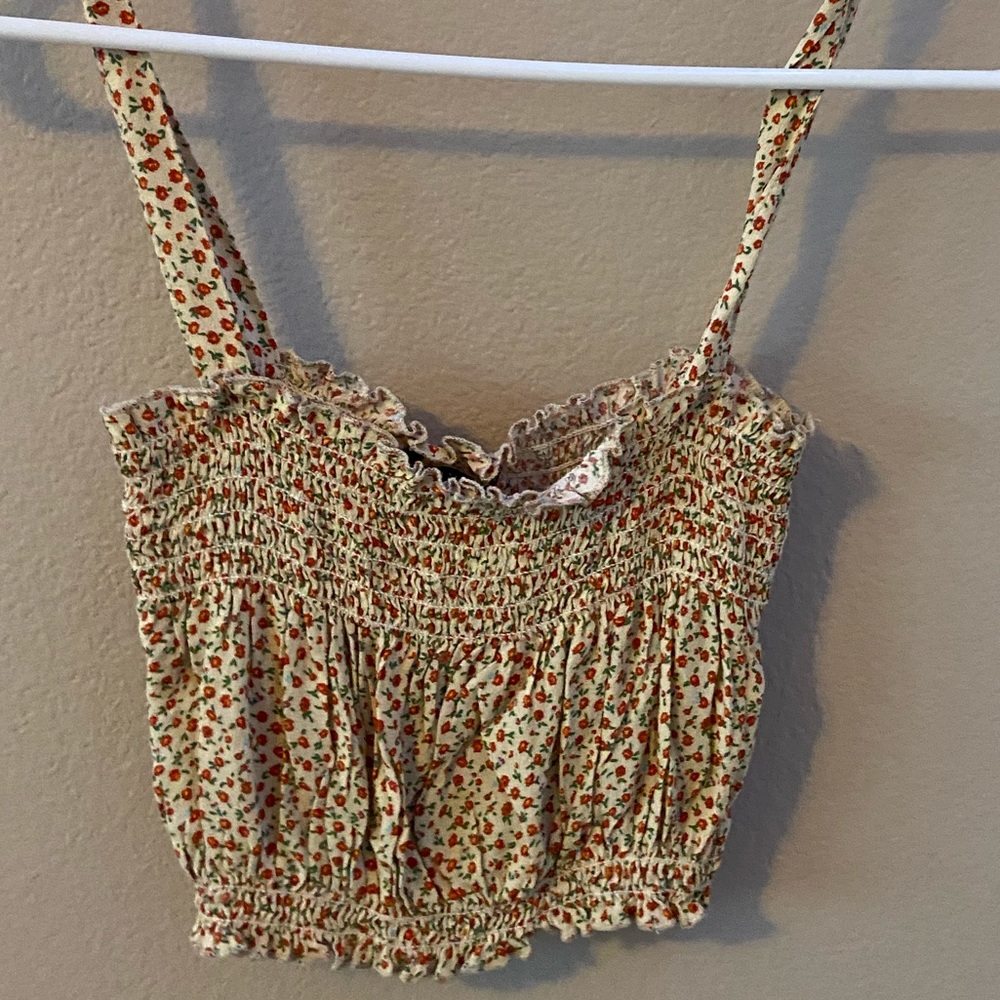 Cute flower tank